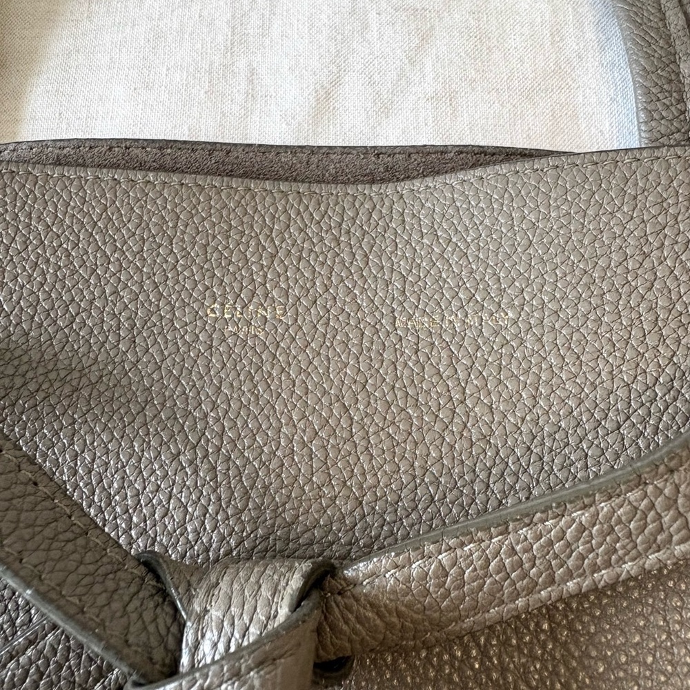 Celine Cabas Tote Bag Small Gray - Picture 3 of 8